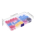 Top Tier Assorted High Temp Silicone Rubber Tapered Plug Kit With 8 Sizes For Caulking Tubes Sealing Caps Plus Flasks Test Tubes Tanks And Bottles That Stand Up To Serious Heat And Work Like A Champ. 8-size organizer box