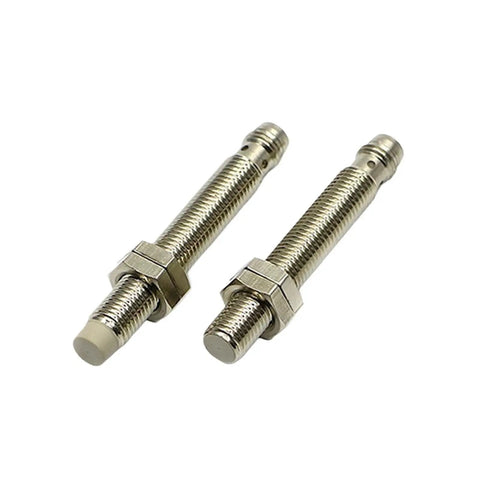 TRC08 15DN M8 Connector Small Motion Sensor For Industrial Automation Plug And Play Off The Shelf Sensor Switch Ideal For Machinery Robotics And PLC Projects, two metal цилиндrical sensors
