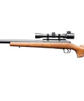 Beast Mode Bolt Action Airsoft Sniper Rifle With Adjustable Magnified Aluminum Scope Long Range Precision For 6mm BBs Wood Stock