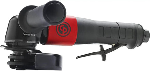 Straight From The Shop Floor Heavy Duty 4.5 Inch Air Angle Grinder features durable design and ergonomic handle for precision grinding.