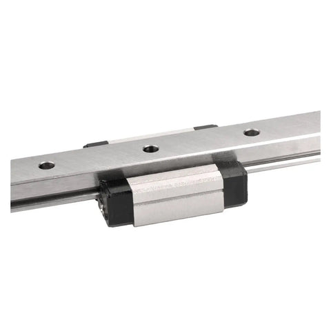 High Precision MGN Linear Guide Rail Kit 7mm Width With Smooth Sliding Blocks For CNC Routers, 3D Printers, And DIY Pro Machines That Rock! LM100 rail block close-up