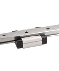 Smooth High Precision Linear Guide Rail Kit With 7mm Width And MGN7 Block For Fast Sliding Motion Along Smooth 100mm To 1000mm Lengths, metal rail close-up