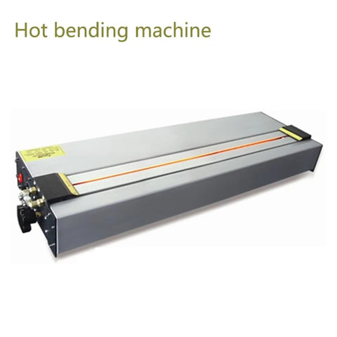 Top Drawer Acrylic Bender Machine For Metal Or Plastic Hot Forming Featuring Quick Temperature Dial Ultra Portable Design close-up of heated acrylic bending machine.