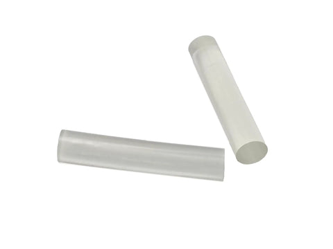 10/22 Polyurethane Buffer Kit 2 Pack, clear cylindrical buffers for noise reduction and longevity in rifle platforms.