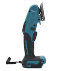 Hassle-Free 4V Cordless Electric Scissors With Safety Guard showcasing ergonomic handheld design for smooth cutting