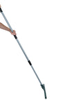 Extra Long Turf Rake For Artificial Grass Built Tough Heavy Duty Astro Turf Bristle Brush For Leaves Removal Rust And Abrasion Resistant Back Friendly Ergonomic Two Piece Handle 62 Inch Non Slip Design in use