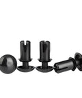 Rock Solid Nylon R Type Expansion Rivets For Circuit Boards No Sweat Tool Free Snap Fasteners heat-resistant black nylon rivets