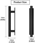 15 Pack Self Stick Push Pull Cabinet Handles Black ABS Plastic For Cabinets Doors Windows Wardrobes Drawers Hidden Grip Handles size dimensions