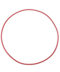 Pro Grade Heavy Duty Silicone O Ring Seal 7.28 Inch Outer Diameter 7.0 Inch Inner Diameter 0.14 Inch Cross Section VMQ Red Gasket
