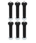 Top Shelf Steel Trailer Axle Wheel Hanger Wet Bolt With Easy Grease Zerk And Bulletproof Locknut for 2k to 7k loads, pack of six.