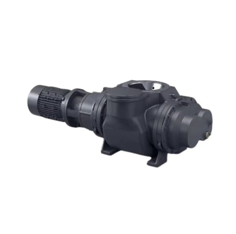 Badass Heavy Duty High Vacuum Pump Delivering Smooth Quiet Operation And Steady Airflow To Handle Daily Tough Industrial Projects With Zero Headache Guaranteed, black solid housing.