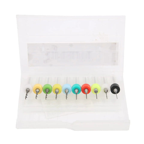 Mini Twist Drill Bits Set In Tungsten Steel For PCB Repair And Engraving, Precision Spiral Bits From 0.3mm To 1.2mm in storage case