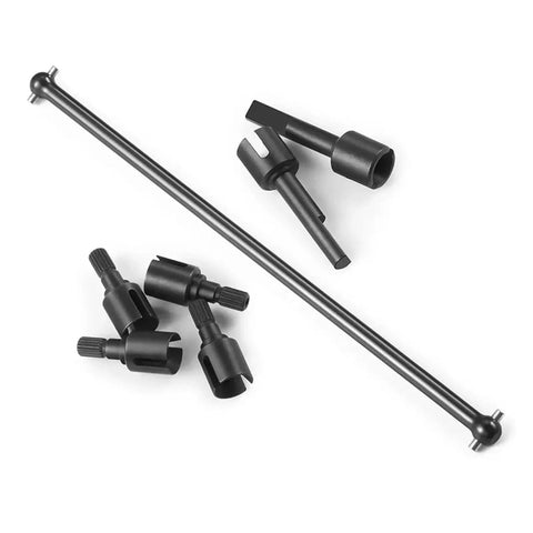 1/10 Scale 4WD RC Car CV Joint Propeller Shafts Front And Rear Upgrade Replacement For Hot Shot Style Models, metal shafts