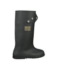 Heavy Duty Concrete Overboot Covers Waterproof Pvc Work Boot Shields black seamless cover for wet work environments.