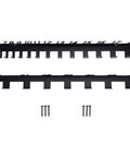 20 Slot Wall Mount Wrench Rack Organizer with Numbered Slots for 6mm to 32mm Wrenches, pro-grade steel, includes mounting screws.