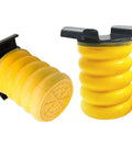 SSR-610-54 Rear Suspension Air Helper Spring Kit for 4x4 4x2 trucks, showing yellow coiled springs for Toyota, Nissan, Mitsubishi models.