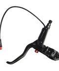 Left Hand Electric Bike Brake Lever For Hall Motor, 3 Pin Power Cut Off Hydraulic Disc Brake Handle, Black Aluminum Alloy