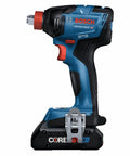 Side view of 18V Connected Ready Two In One Impact Driver And Socket Wrench Kit With One Quarter Inch Hex And One Half Inch Drive Beast Mode