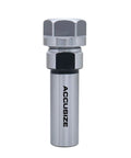 Pro Grade ER16 Collet Chuck Extension Rod 1.96 Inch Shank Length Alloy Steel 3/4 Inch Straight Shank Front View