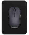 Small Mouse Pad 8 By 6 Inch Thick Rubber With Premium Textured Non Slip Surface, Portable Washable Mini Mouse Mat for laptops