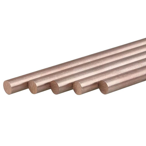 Tungsten Copper Alloy Rod 80 Percent Tungsten 20 Percent Copper, multiple diameters, lab grade, for scientific research and industrial testing.