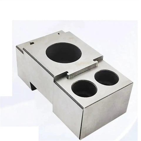 Heavy Duty Single Sided Fixture For Precision Milling And Heavy Cutting Multifunctional Parallel Vise with clamping block M10