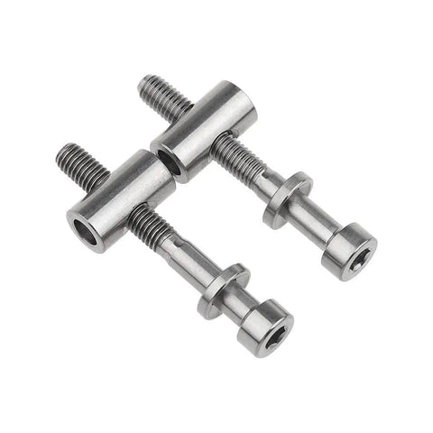 Ultra Light Titanium M5x40mm Bolt Nut Washer Set For Easton EC90 EC70 Zero Seatpost Replacement 6AL4V Grade 5 Lightweight Gear