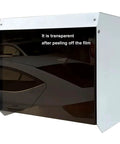 Universal Ev Charger Protective Cover Outdoor Weatherproof Electric Vehicle Charging Station Enclosure with a transparent peels-off film.