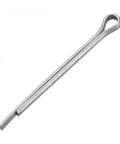 Durable 3mm Split Cotter Pin 60mm Carbon Steel Zinc Plated Two Prongs Fastener Clip With Key For Tight Secure Hold Heavy Duty Built To Last