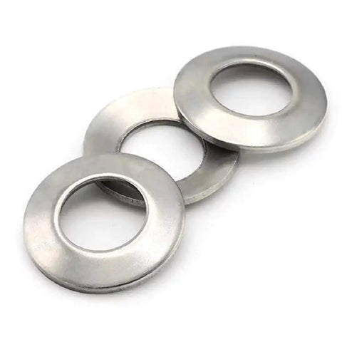 Heavy Duty One Fourth Inch 18 8 Stainless Steel Conical Disc Spring Washers Bulk Pack Of One Thousand Units Solid As A Rock And Ready To Apply Reliable Bolt Preload To Any Mechanical Assembly Without Breaking A Sweat