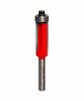 Half Inch Diameter 3 Flute Flush Trim Router Bit With Quarter Inch Shank Kickback Resistant Pro Grade Design Individually Computer Balanced