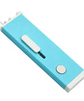 Automatic Needle Threader With Seam Unpicker For Home Sewing Machines Easy Threading Tool For Beginners And Novices No-Fuss Quick Threading Smooth Sewing Sessions Makes Needle Changes Fast And Simple. blue retractable plastic sewing tool