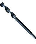 Heavy Duty Brad Point Wood Boring Bit Built For Cordless Drills Featuring Induction Hardened Steel Blades, spiral design and precision ground edges.