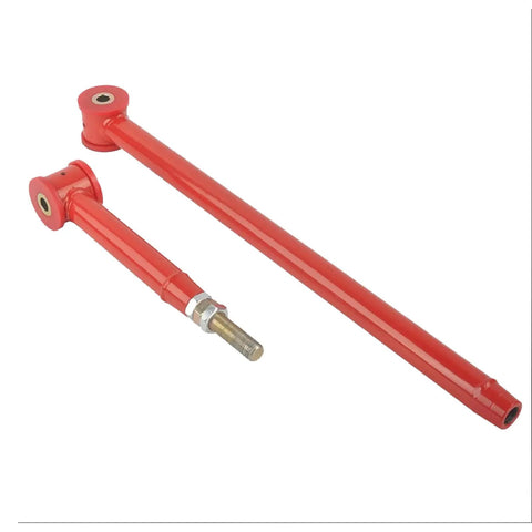 Rear Adjustable Track Bar For GM SUVs 2007 2014 Suburban 1500 2500 Tahoe Yukon Avalanche Escalade Built Tough Steel With Red Powder Coat Panhard Rod Compatible Suspension Upgrade For Off Road Strength, red steel track bar with threaded adjuster