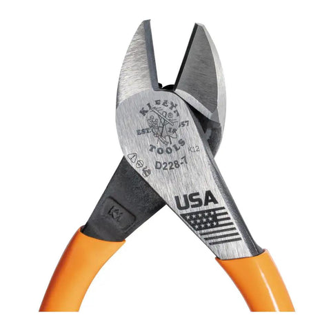 Beefy Diagonal Cutting Pliers 7 Inch With High Leverage Design For 36 Percent Greater Cutting Power, Made In USA