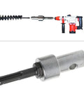 2 Round Pits Drill Bit Adapter With 2 Slots Turns Any Electric Drill Into A Dirt Diggin Earth Auger 105mm Length 19.6mm Diameter