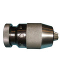 Heavy Duty Keyless Drill Press Chuck Compatible With Delta Dp350 Workshop Machinery, steel design with knurled grip for precision.