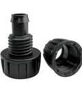 Five Pack One Half Inch Drip Irrigation Tubing Fittings To Faucet Garden Hose Adapters Three Quarter Inch GHT To One Half Inch Drip Fittings