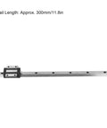 Heavy Duty Linear Sliding Guide Kit Built To Last No Hassle With Bearing Steel Rails And Block Set For 3D Printers CNC Machines And Automation Equipment 300mm Long for 300mm rail