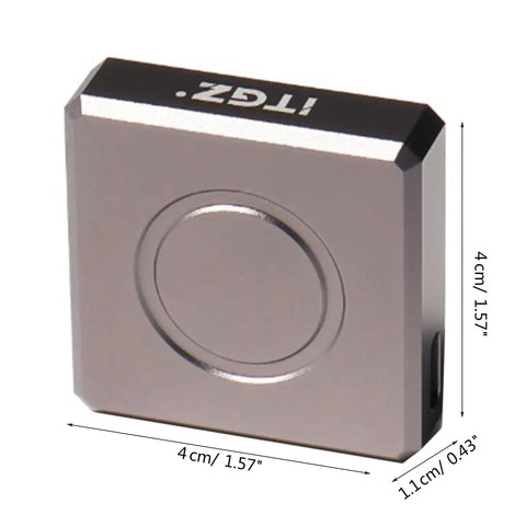 Rock Solid M.2 NVMe 2230 SSD Enclosure Tool Free External Hard Drive Case with sleek alloy finish and compact design.