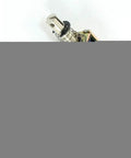 DC 24V Dual Action Pull Push Solenoid Electromagnet With 10mm Stroke And 5N Force Metal Body 30x15x15mm 20cm Cable Length Compact Yet Solid Electromechanical Actuator, spring plunger