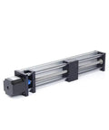100 200 300mm Linear Axis Actuator With Ball Screw Guide Sliding Table 24V Stepper Motor 23NEMA 0.9Nm Torque For Precise CNC Automation And Smooth Motion Built To Move. Ball screw linear actuator with NEMA 23 motor and sliding table