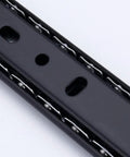 Close-up of Ultra Smooth Full Extension Drawer Slides 18 Inch Rails Replacement Track Glides for Kitchen Cabinets heavy-duty metal runners