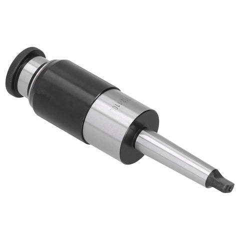MT2 Morse Taper Shank GT12 110L Collet Chuck Holder with Overload Telescopic Buffer tool shown in industrial-grade design