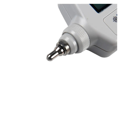 Portable Vibration Meter AS63A Vibrometer For Acceleration Displacement And Velocity Measurements With Clear LCD Handheld Vibration Analyzer Built For Industrial Diagnostics And Machinery Maintenance Pro Grade Quality, close-up probe tip