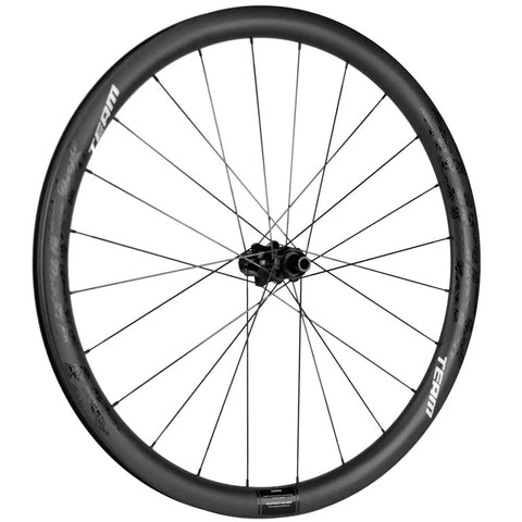 Tubeless Carbon Fiber Wheelset 38mm And 31mm For 700c Road Bikes, Disc Brake, UCI Approved, EN Certified, front view