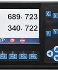 Two Axis DRO RPM LCD Digital Readout With 7 Inch Screen Pro Grade Multi Language Support For Linear Scale Magnetic Scale
