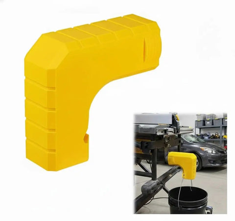 Dust Extraction Adapter For Table Saws 2.5 Inch Inner Diameter Dust Collector Connector Easy Slide On Installation