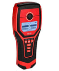 Heavy Duty 4 In 1 Electronic Stud Finder And Wall Scanner With Live Ac Wire Detection and Metal Joist Locator side view showing controls.