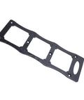 Durable 86 Type Wire Box Template Carbon Steel With Rustproof Treatment For Precise Electrical Work And Efficient Drilling On Construction Sites Today, showing the flat design and mounting holes.